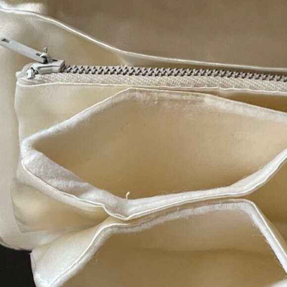 Travel Jewellery Wrap/Roll SATIN JEWELLERY ROLL Case for Travel - Picture 5 of 13